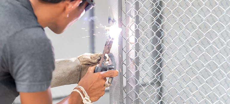 Commercial Mesh Door Repair in Hunters Creek, FL