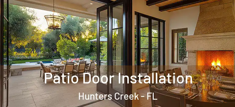 Patio Door Installation Hunters Creek - FL