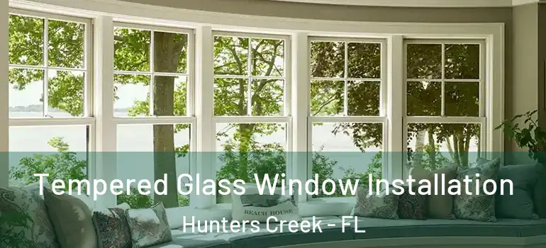  Tempered Glass Window Installation Hunters Creek - FL
